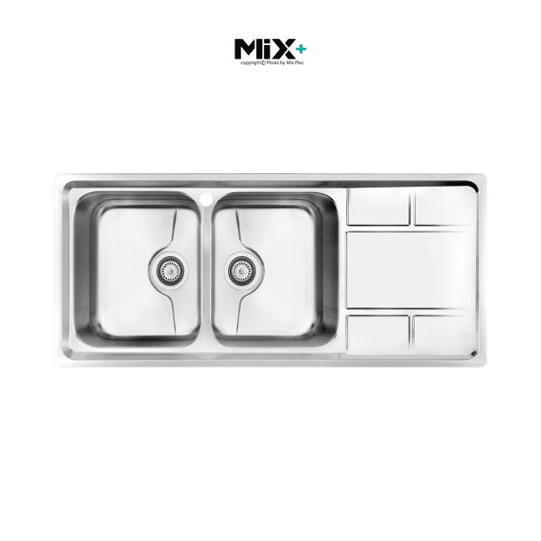 8052-P-600x600-1.png سینک ظرفشویی میکس پلاس مدل 8052P - تصویر 1